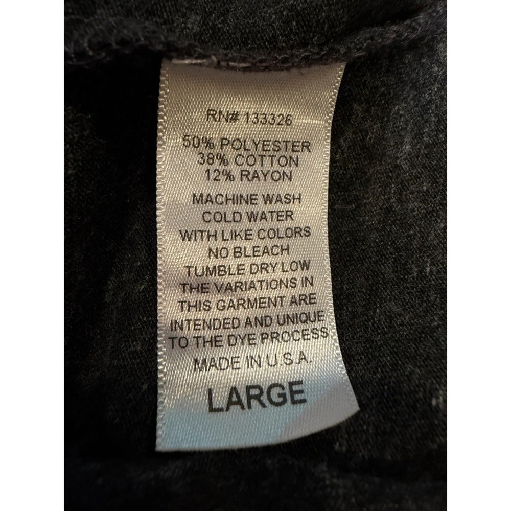 Retro Brand University of Maryland Tank Top Large Gray Sleeveless Made in USA - Picture 6 of 8